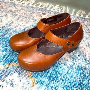Dansko Brown Mary Jane Shoes